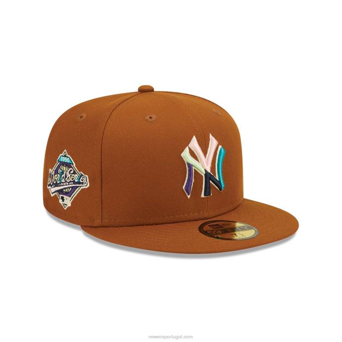 FFTN599 New Era Boné New York Yankees vintage floral 59fifty