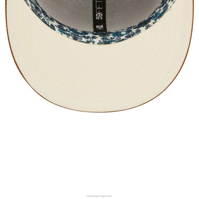 FFTN599 New Era Boné New York Yankees vintage floral 59fifty