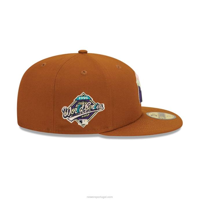 FFTN599 New Era Boné New York Yankees vintage floral 59fifty