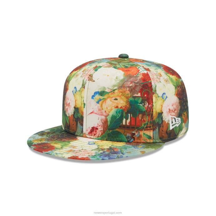FFTN601 New Era Le louvre print blkblk 59fifty cap