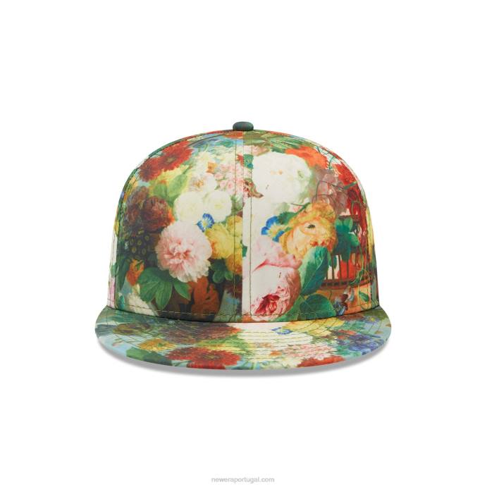 FFTN601 New Era Le louvre print blkblk 59fifty cap