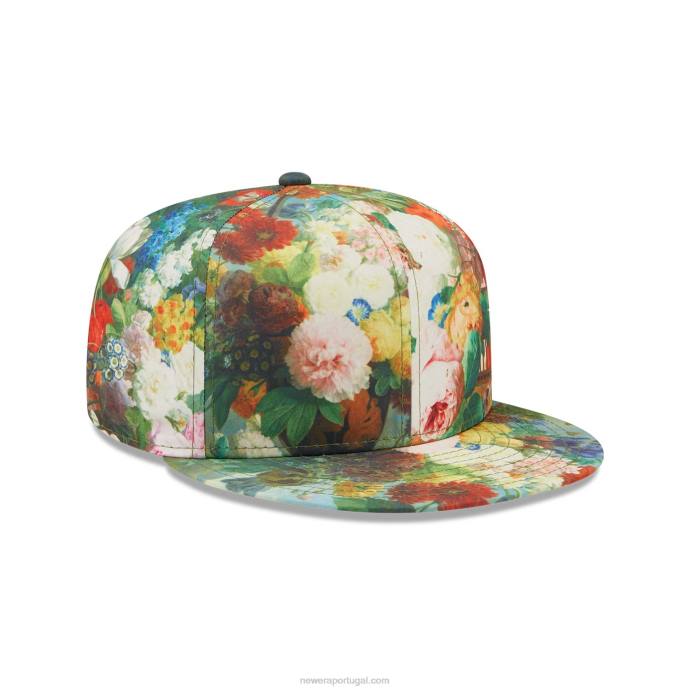FFTN601 New Era Le louvre print blkblk 59fifty cap