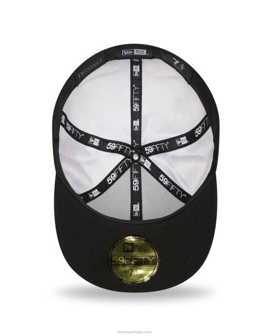 FFTN601 New Era Le louvre print blkblk 59fifty cap