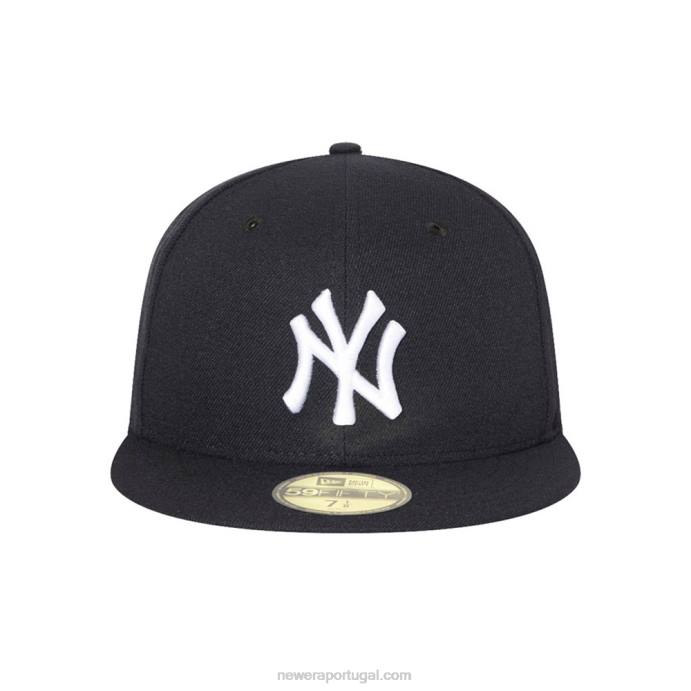 FFTN612 New Era new york yankees autêntico no jogo de campo boné 59fifty da marinha