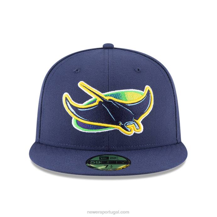FFTN613 New Era Tampa Bay Rays AC Perf Alt Blue 59Fifty Cap