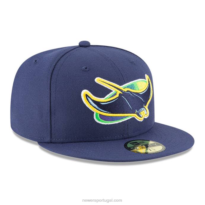 FFTN613 New Era Tampa Bay Rays AC Perf Alt Blue 59Fifty Cap