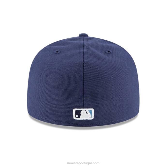 FFTN613 New Era Tampa Bay Rays AC Perf Alt Blue 59Fifty Cap