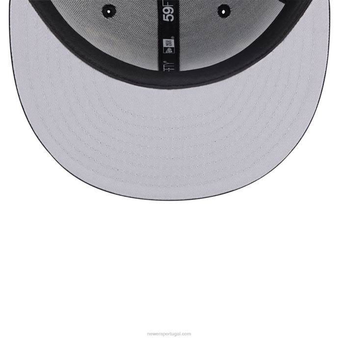 FFTN618 New Era chicago white sox alpha Industries x mlb boné preto 59fifty