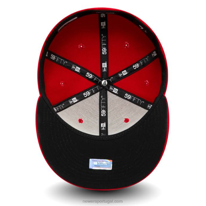FFTN61 New Era cicinnati reds ac perf red 59fifty boné