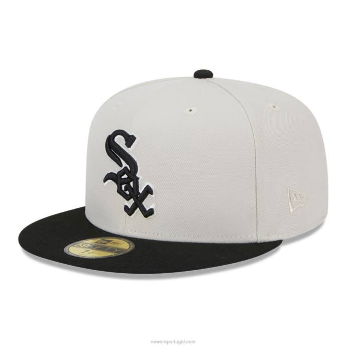 FFTN622 New Era chicago white sox varsity letter stone 59fifty boné justo