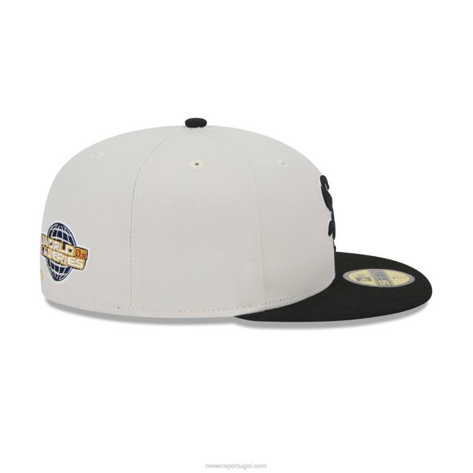 FFTN622 New Era chicago white sox varsity letter stone 59fifty boné justo