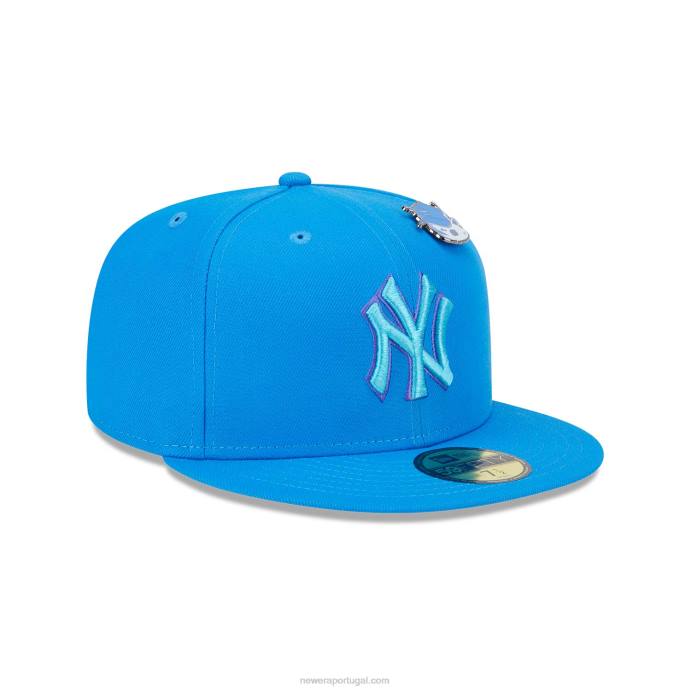 FFTN625 New Era boné New York Yankees espaço sideral azul 59fifty