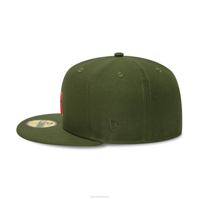 FFTN63 New Era boné justo colorado rockies verde 25 anos 59fifty