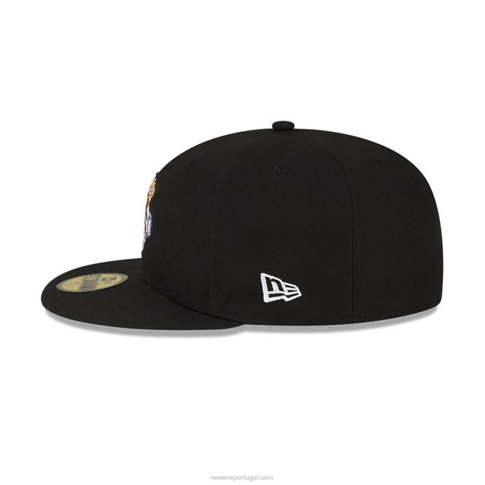 FFTN64 New Era boné la lakers nba x marvel homem de ferro preto 59fifty