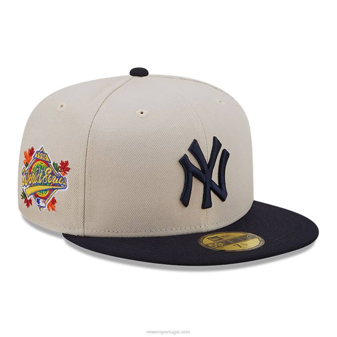 FFTN654 New Era boné New York Yankees Fall clássico branco 59fifty