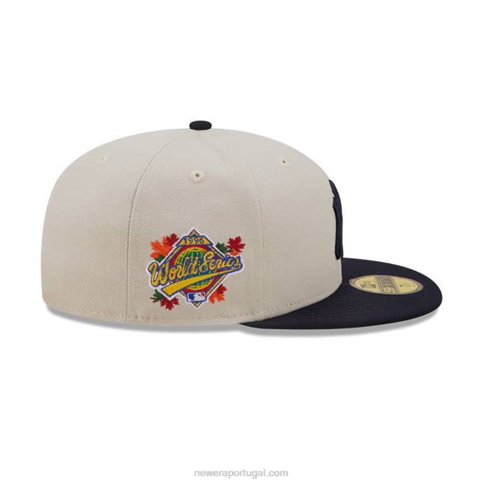 FFTN654 New Era boné New York Yankees Fall clássico branco 59fifty