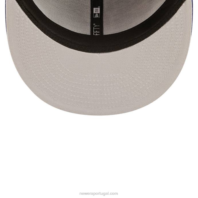FFTN658 New Era boné la dodgers mlb crown champs azul 59fifty