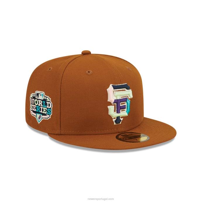 FFTN660 New Era Boné San Francisco Giants Vintage Floral 59Fifty