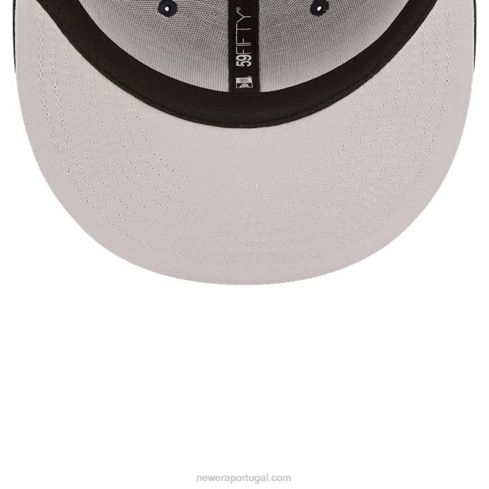 FFTN671 New Era boné justo atlanta braves mlb cloud navy 59fifty