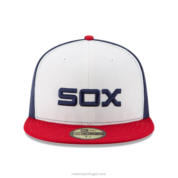 FFTN674 New Era boné chicago white sox ac perf alt white 59fifty
