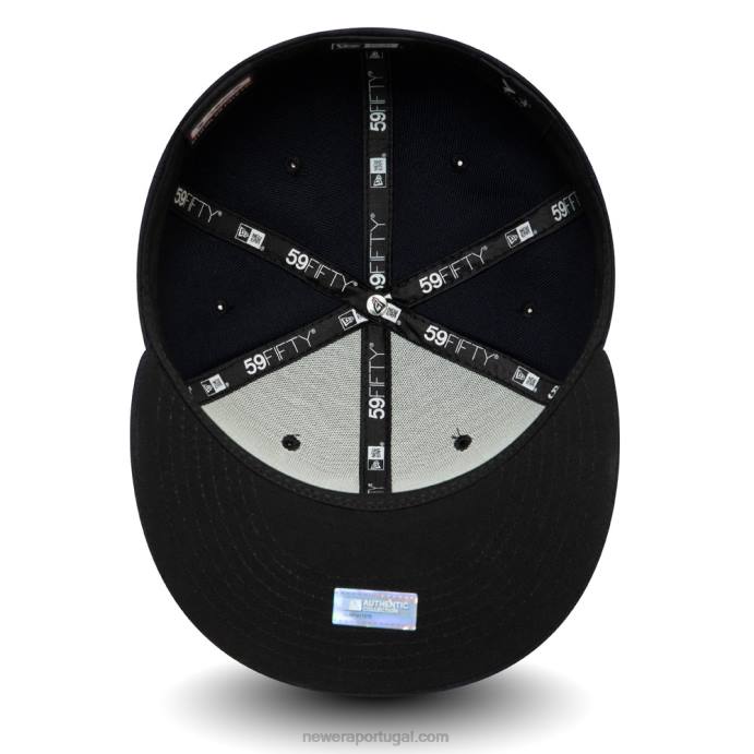FFTN678 New Era minnesota twins autêntico no boné field navy 59fifty