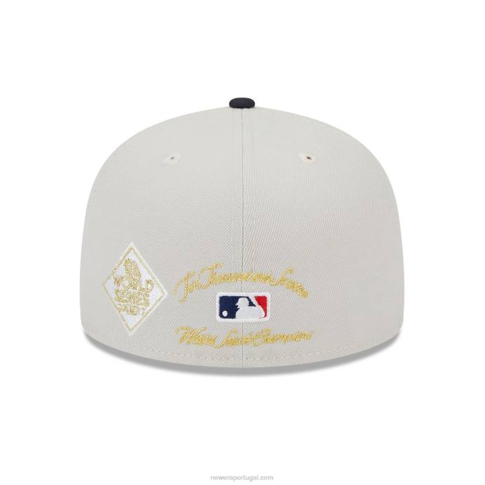 FFTN67 New Era houston astros varsity letter stone 59fifty boné ajustado