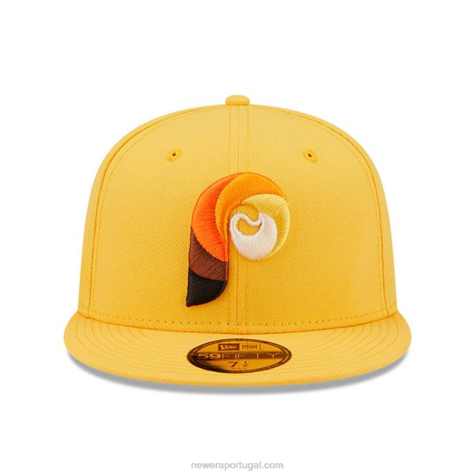 FFTN680 New Era Boné philadelphia phillies mlb borboleta amarelo 59fifty