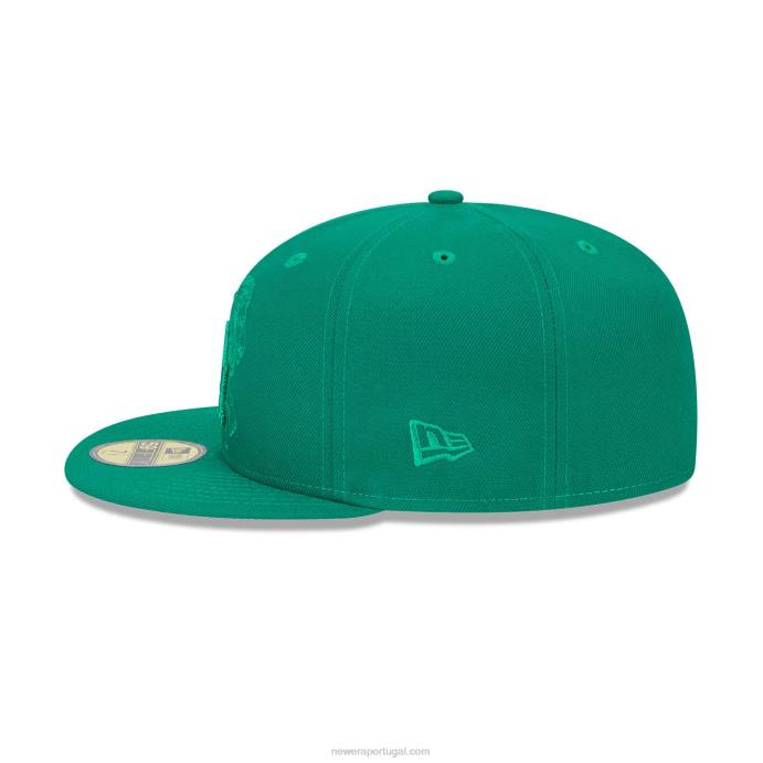FFTN68 New Era boné la dodgers verde zodiac 59fifty