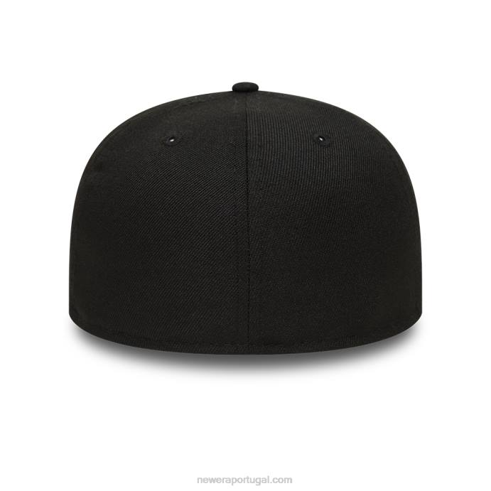 FFTN699 New Era la dodgers repreve boné preto 59fifty