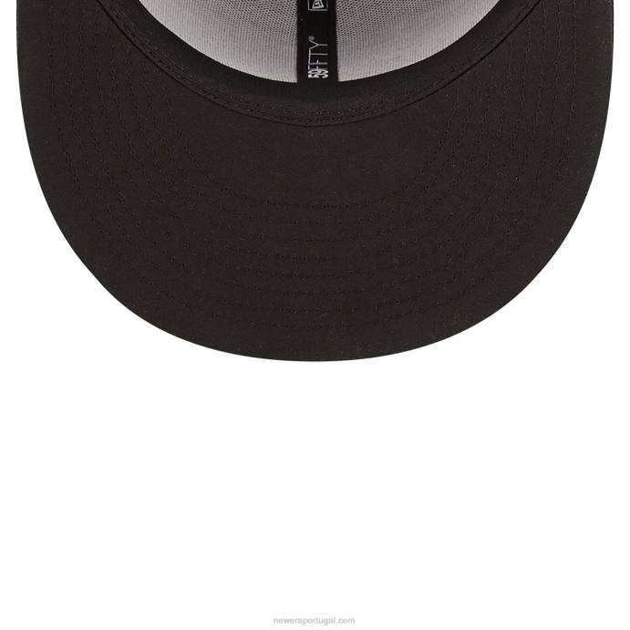 FFTN69 New Era el paso chihuahuas milb boné preto 59fifty