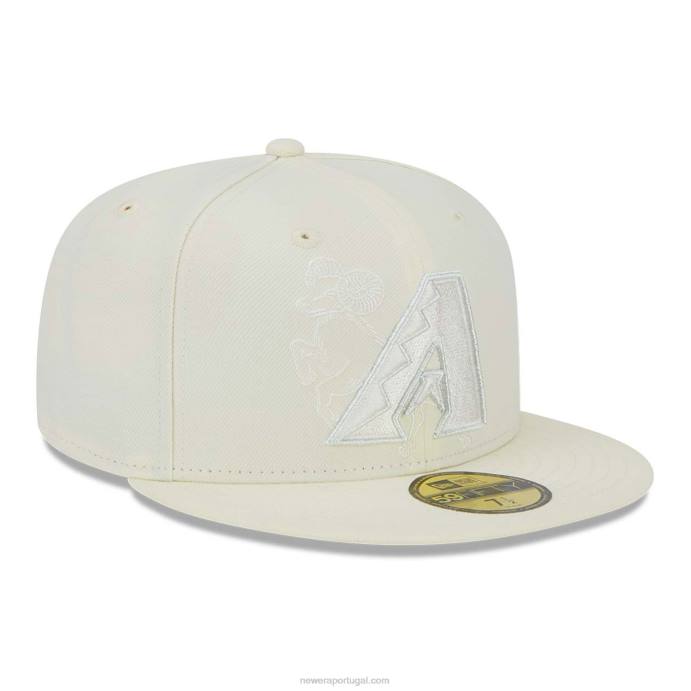 FFTN6 New Era arizona Diamondbacks Zodiac White Boné 59Fifty