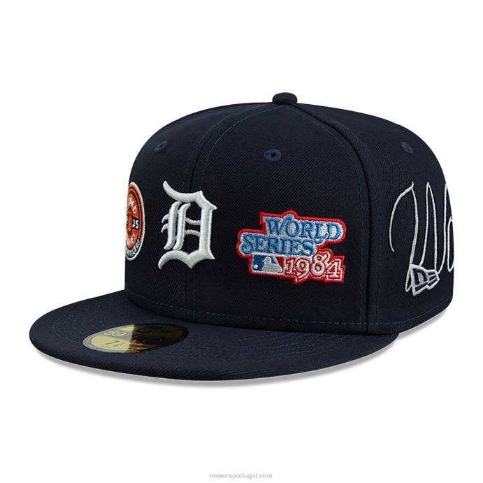 FFTN700 New Era boné detroit tigers historic champs navy 59fifty