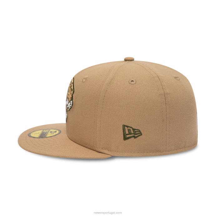 FFTN708 New Era boné jacksonville jaguars nfl times bege 59fifty