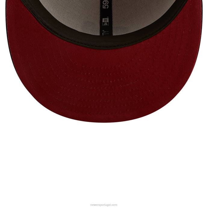 FFTN710 New Era Boné Washington Fall Classic Branco 59Fifty