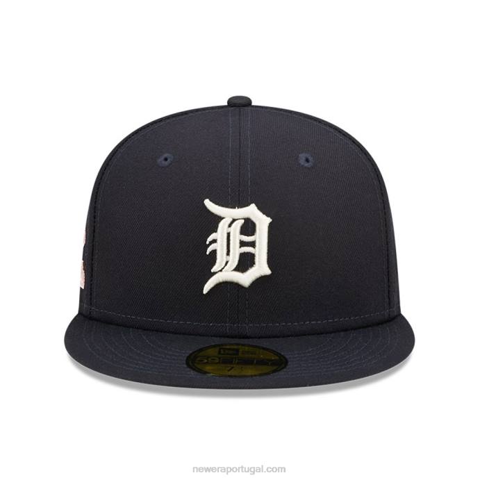 FFTN724 New Era boné justo Detroit Tigers mlb pop sweat navy 59fifty