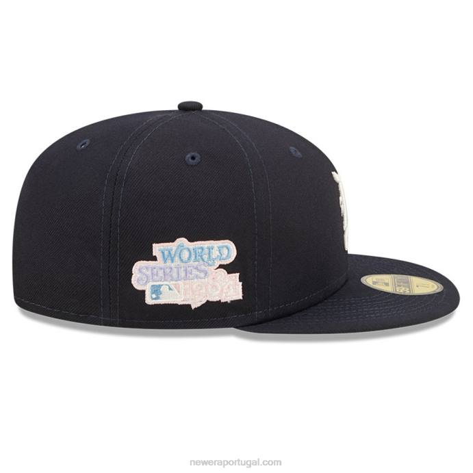 FFTN724 New Era boné justo Detroit Tigers mlb pop sweat navy 59fifty