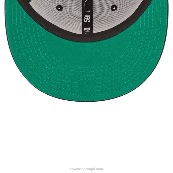 FFTN728 New Era boné New York Yankees mlb preto prismático 59fifty