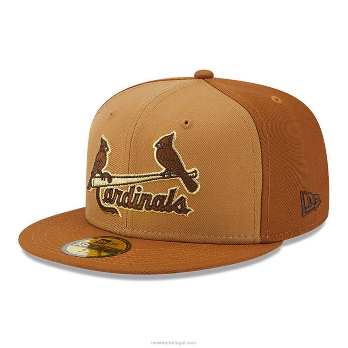 FFTN73 New Era st. boné Louis Cardinals tritone brown 59fifty ajustado