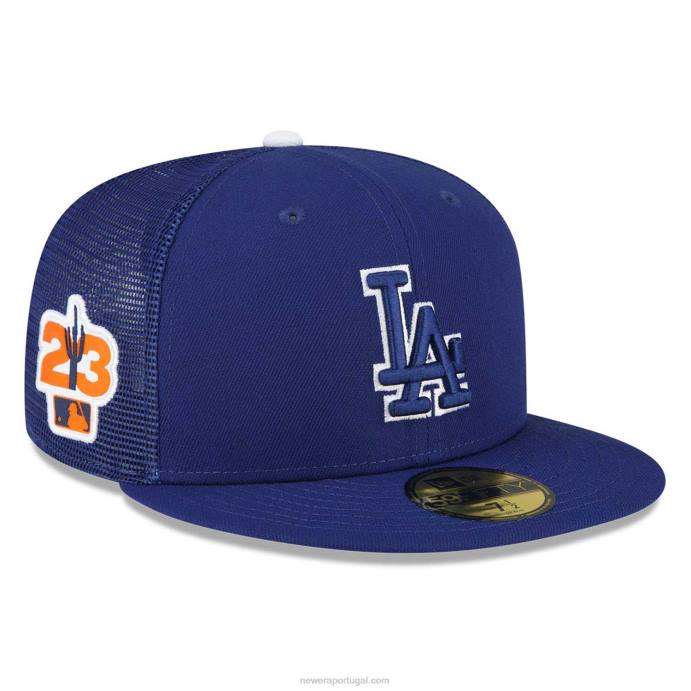 FFTN742 New Era boné la dodgers mlb spring training azul 59fifty