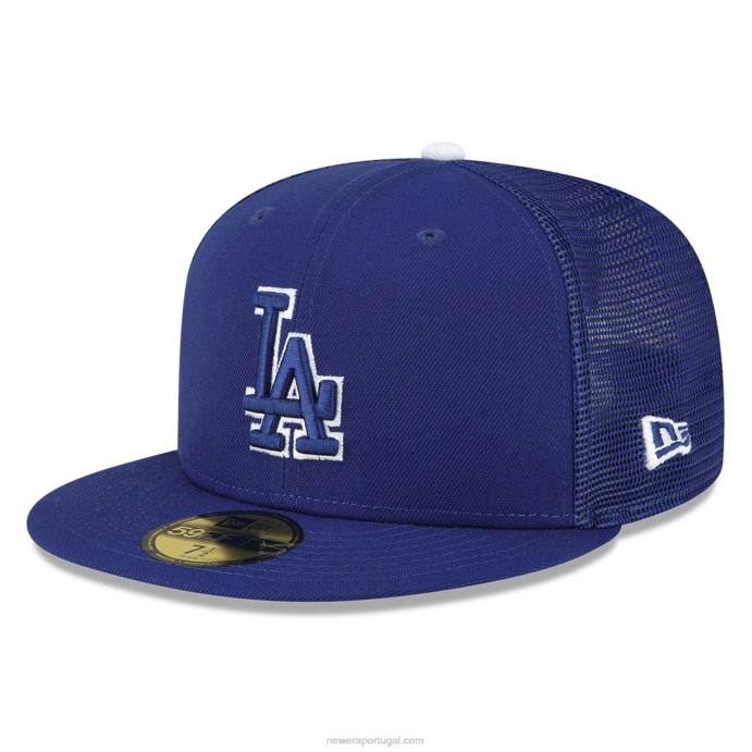 FFTN742 New Era boné la dodgers mlb spring training azul 59fifty