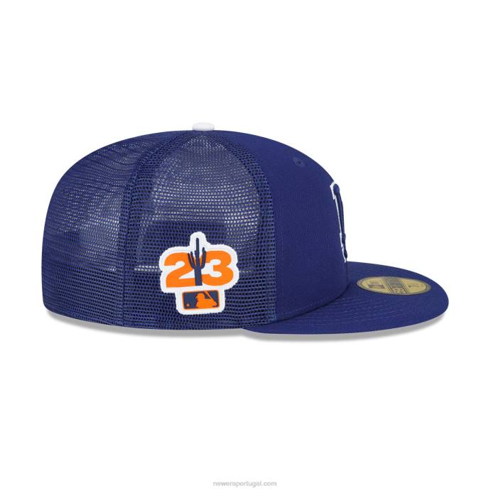 FFTN742 New Era boné la dodgers mlb spring training azul 59fifty