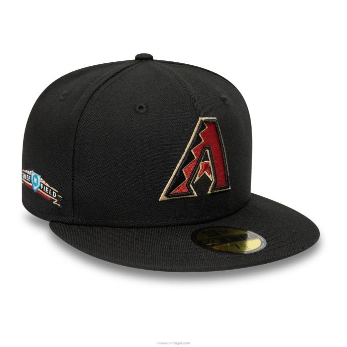 FFTN745 New Era arizona diamondbacks estádio da liga nacional boné preto 59fifty