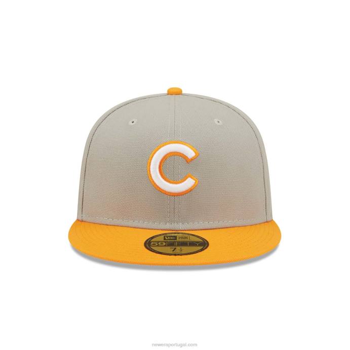 FFTN750 New Era Boné chicago cubs orange soda grey 59fifty