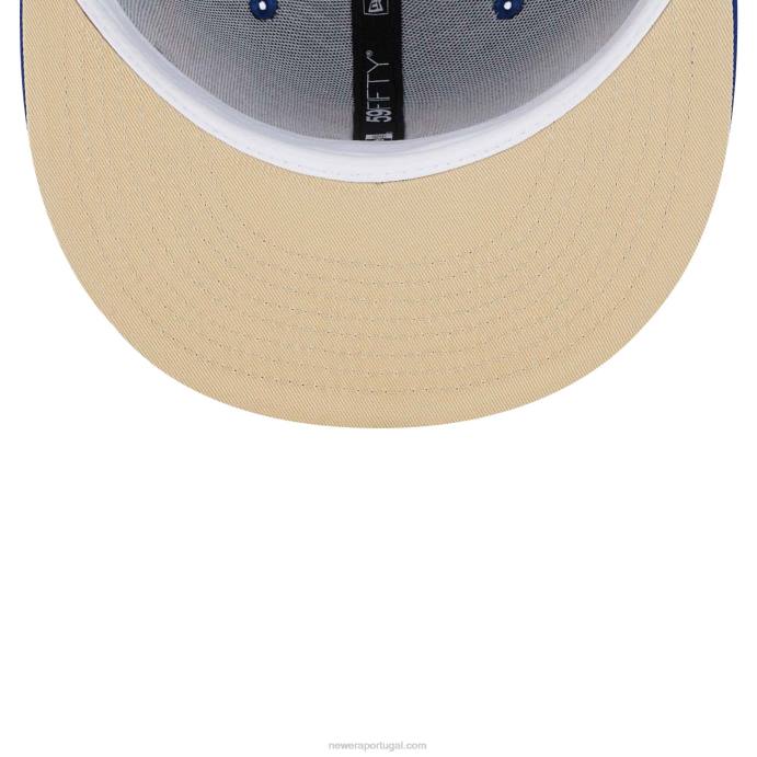 FFTN762 New Era Boné Chicago Cubs Southwestern Blue 59Fifty
