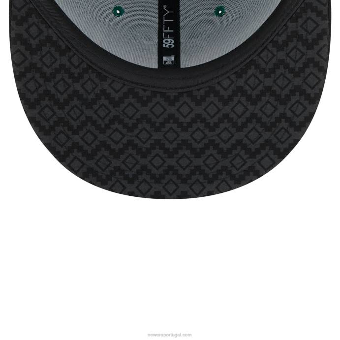 FFTN76 New Era boston celtics nba all star game boné verde 59fifty