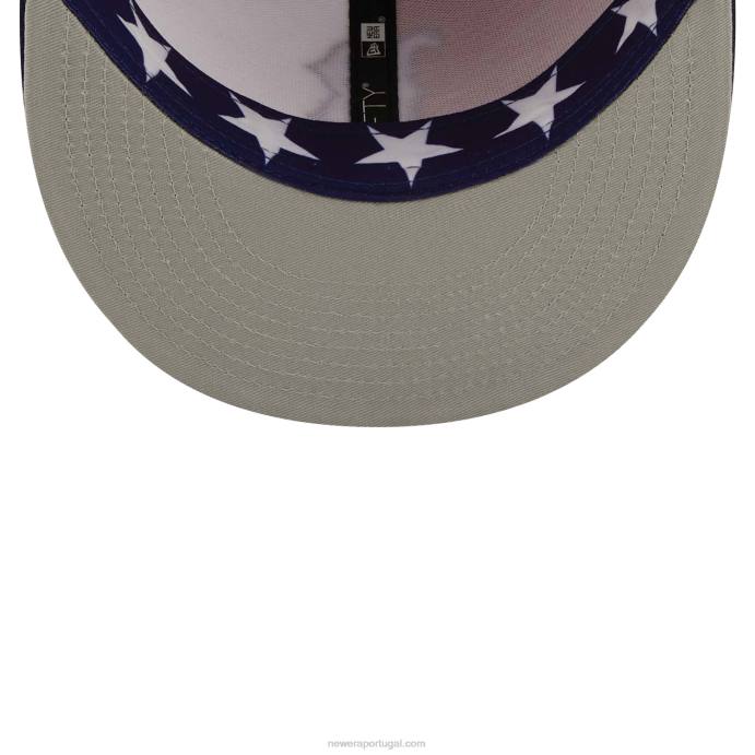 FFTN780 New Era Boné boston red sox pinwheel americana red 59fifty