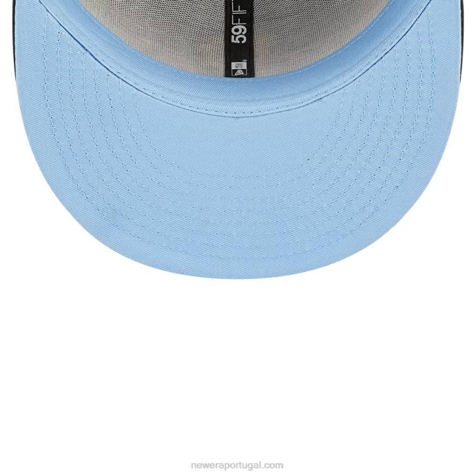 FFTN785 New Era Boné miami marlins mlb pop sweat preto 59fifty