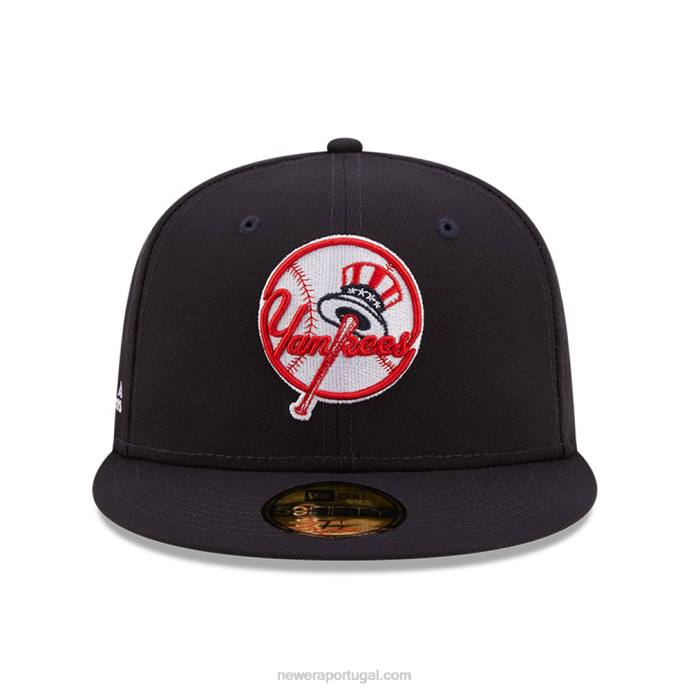 FFTN786 New Era new york yankees x alpha Industries boné 59fifty da marinha