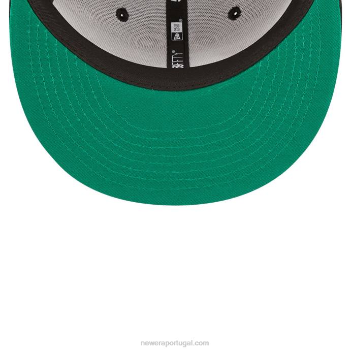 FFTN789 New Era Boné justo houston astros mlb preto prismático 59fifty