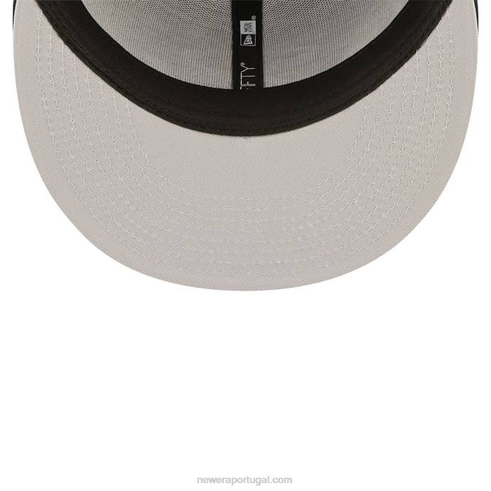 FFTN790 New Era boné justo miami heat nba americana navy 59fifty